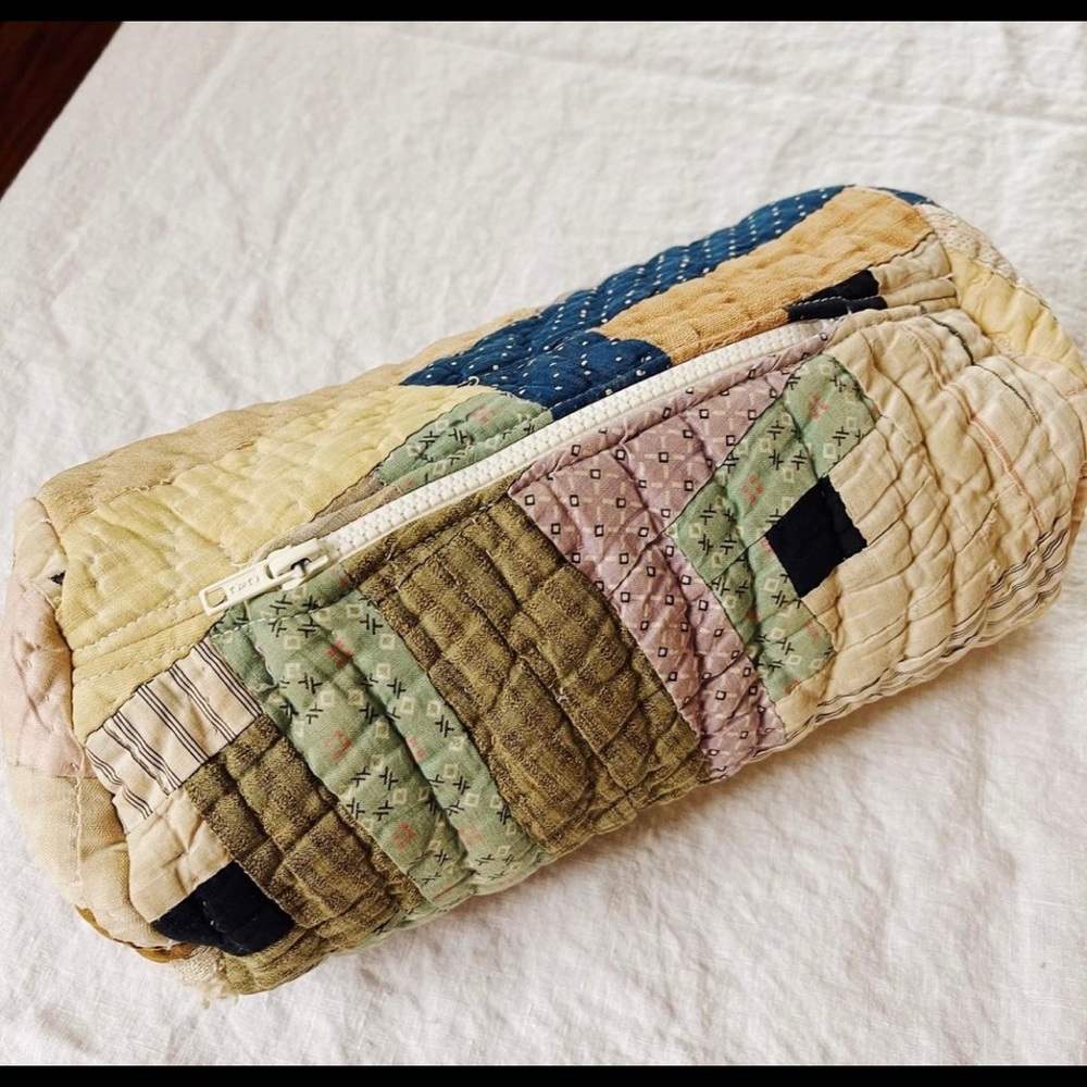 Antique Quilt Pouch from The Ludlow Shop - 1800s Quilt